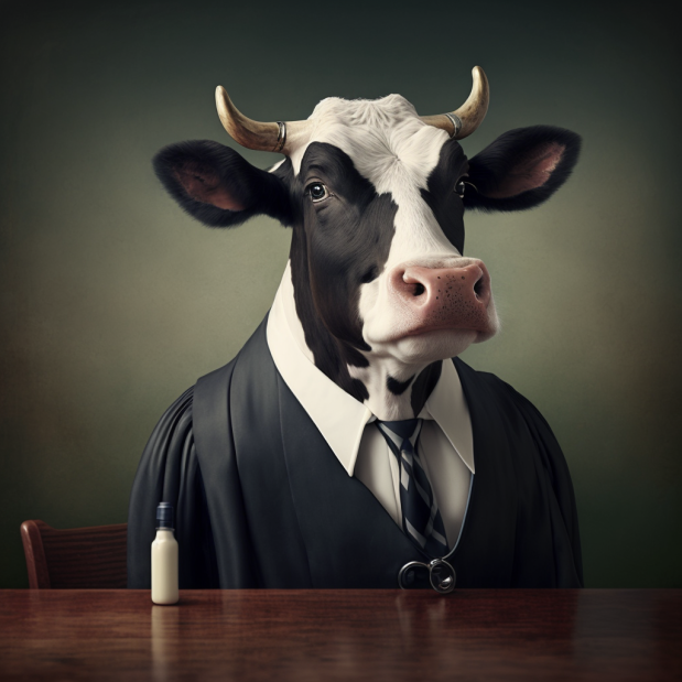 milking cow lawyer