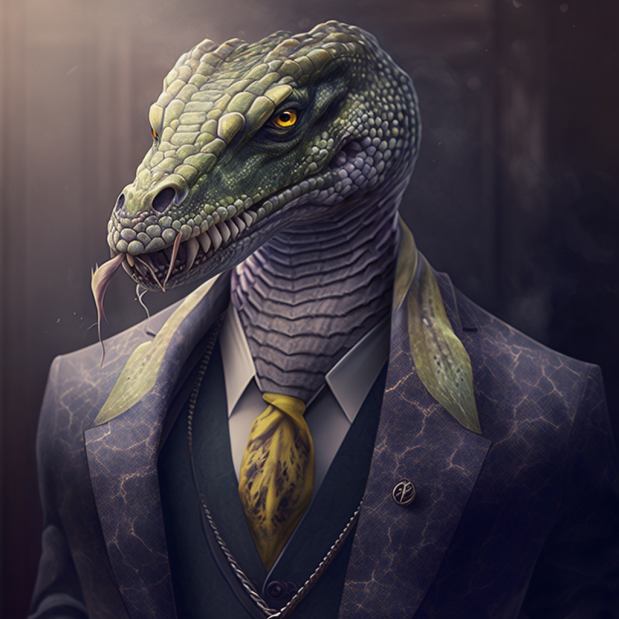 venomous reptile lawyer tongue