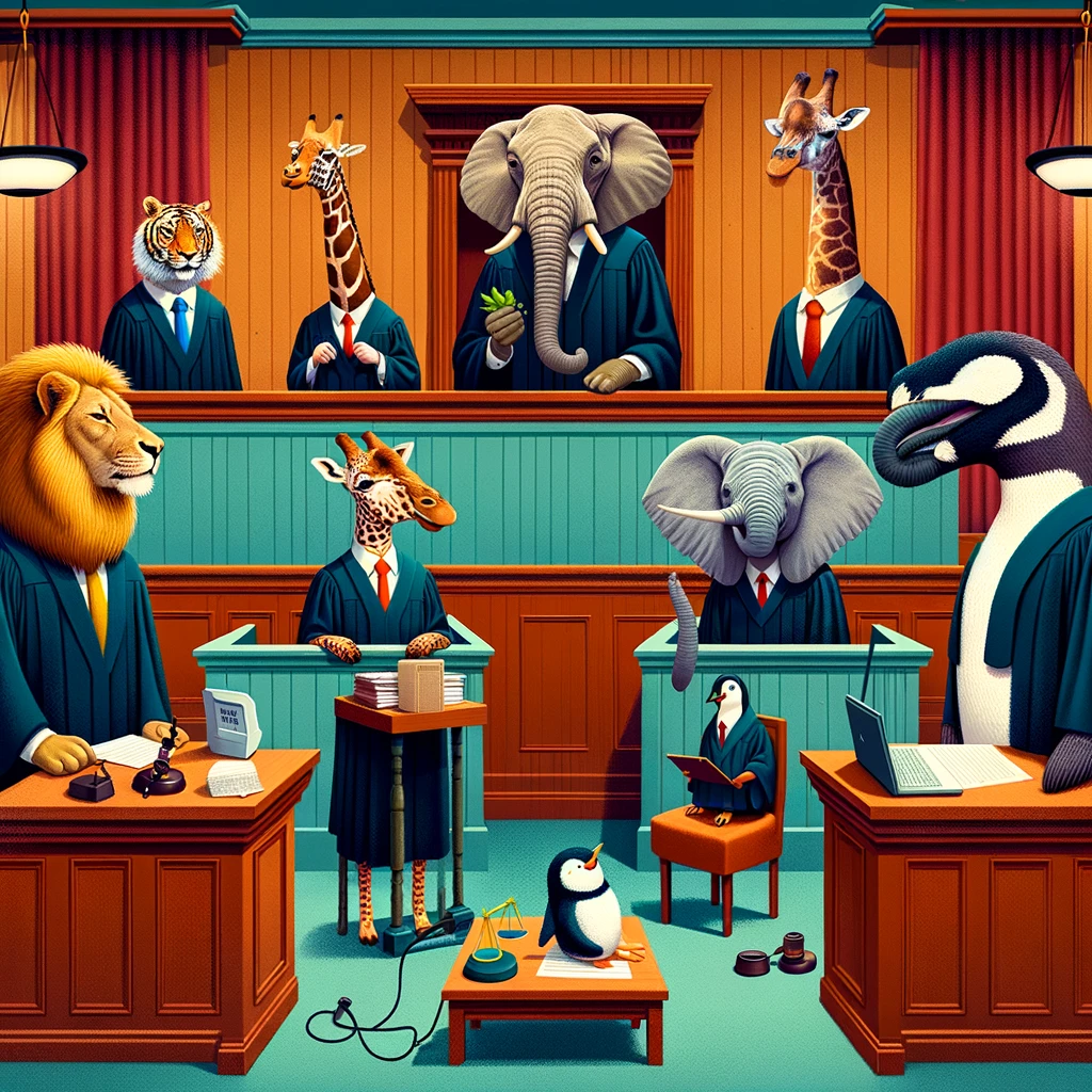animals court