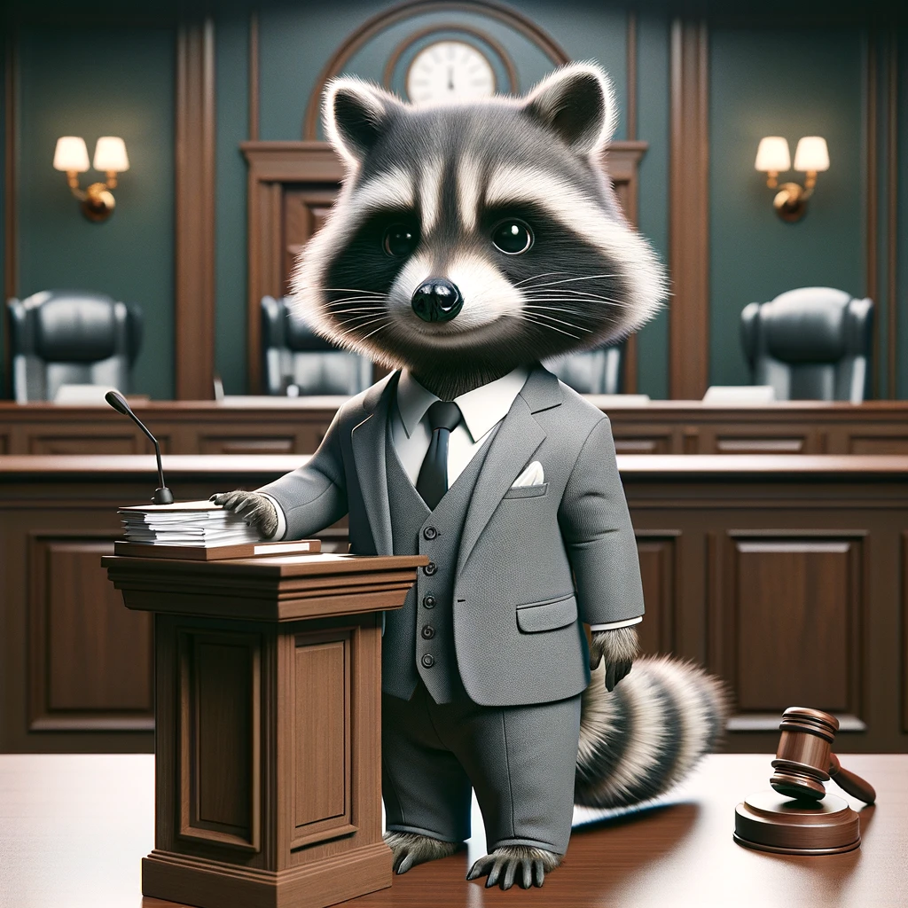racoon lawyer
