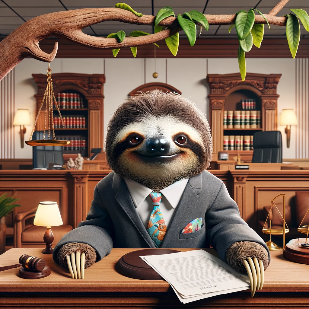 sloth lawyer