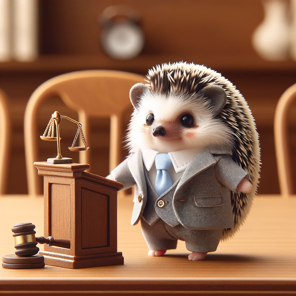 hedgehog lawyer
